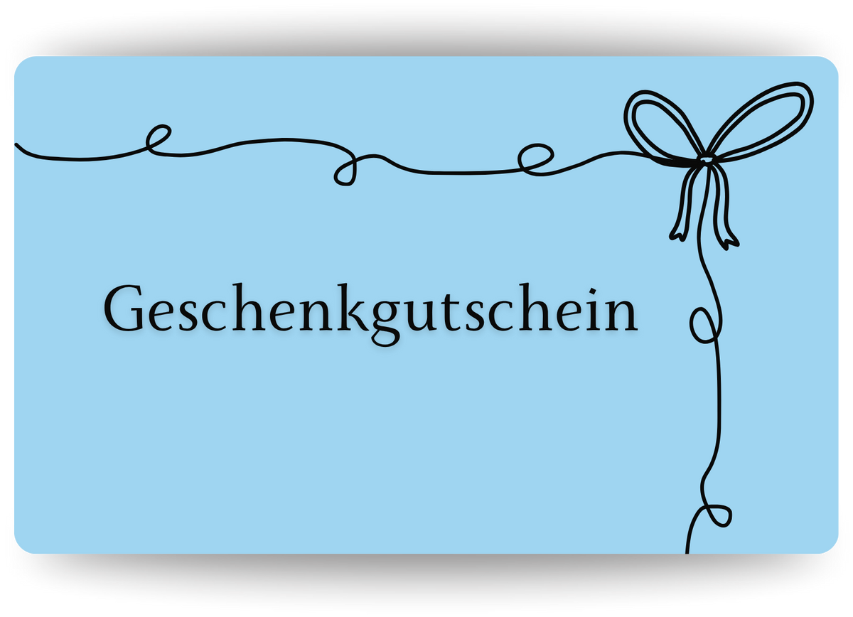 Geschenkgutschein