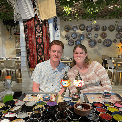 mosaic lamp workshop